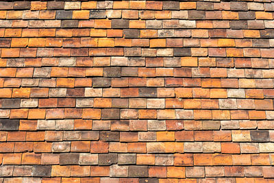 Full frame shot of brick wall