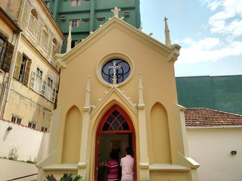 View of church