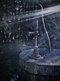 Blurred motion of water