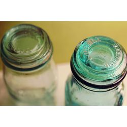 Close-up of drink on table