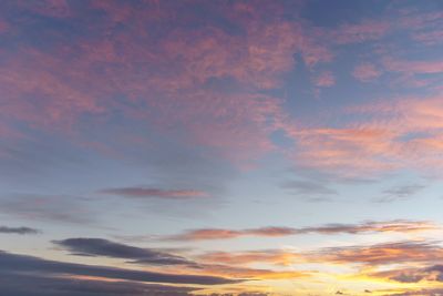 Low angle view of dramatic sky