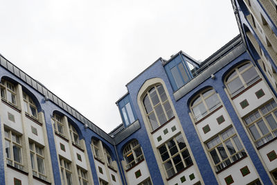 Low angle view of building against sky