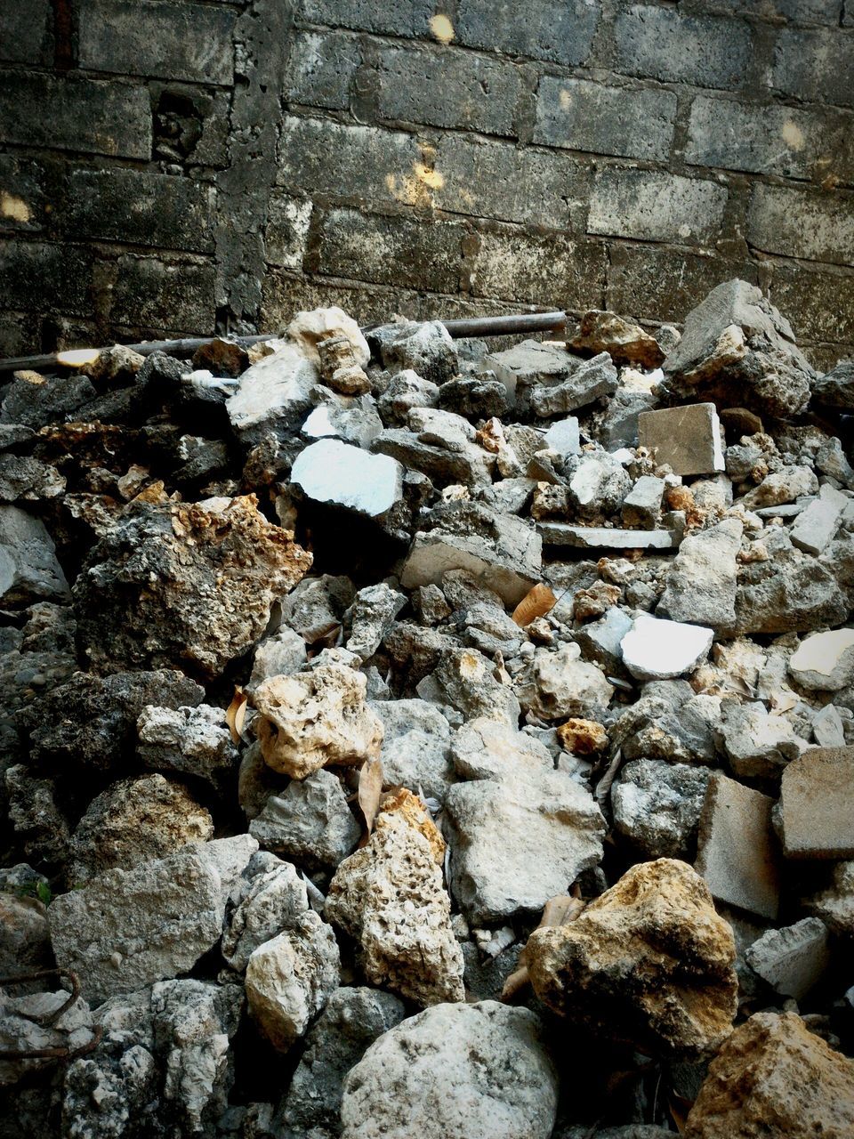 stone wall, textured, stone - object, rock - object, stone, full frame, backgrounds, rock, day, outdoors, no people, close-up, nature, abundance, tranquility, detail