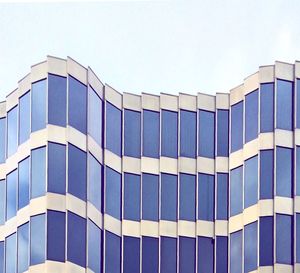 Low angle view of modern building