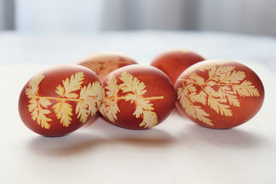Close-up of eggs