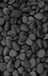 Full frame shot of pebbles