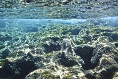 Full frame shot of sea water