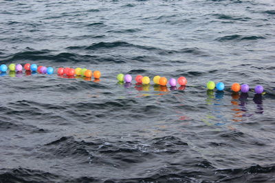 Group of people in the sea