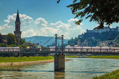 Protestant parish salzburg christ church on summer