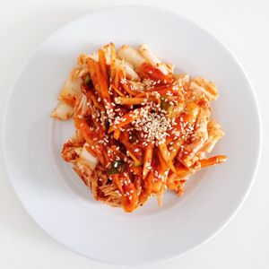 Close-up of food in plate