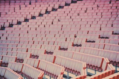 Full frame shot of seats