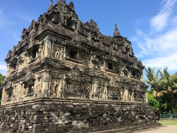 Low angle view of a temple