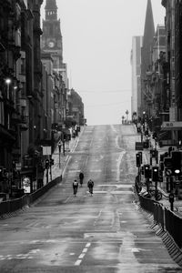 Cyclist in glasgow