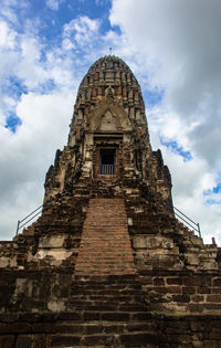 Low angle view of building against sky