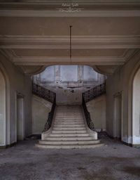 Interior of old building