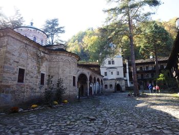 View of old building