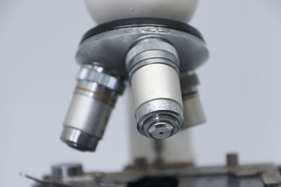 Low angle view of machine part