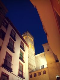 Low angle view of building against sky