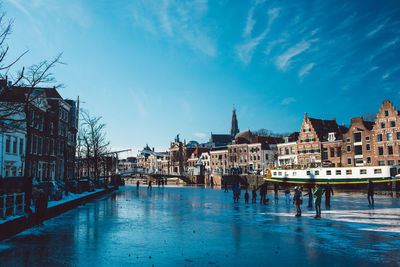 View of buildings in city