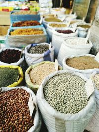 Close-up of food for sale at market stall