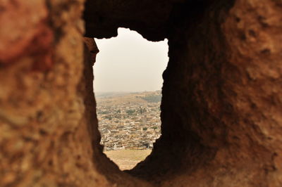Low angle view of historic building