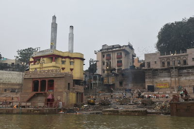 Buildings at waterfront