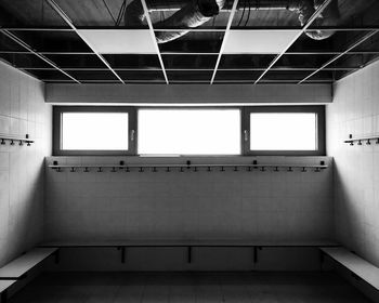 View of corridor of building