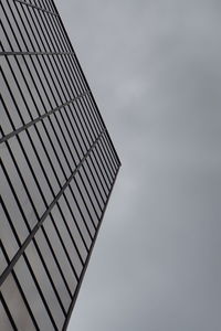 Low angle view of roof against sky