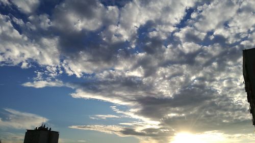 Low angle view of sky