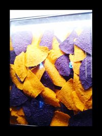 Close-up of fruits on table