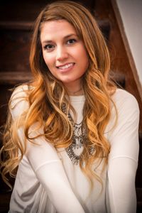 Portrait of smiling young woman