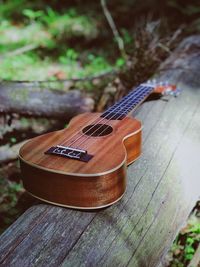 Close-up of guitar