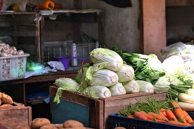 Traditional vegetable market, lembang indonesia