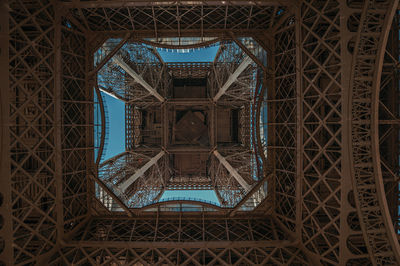 Low angle view of ceiling of building