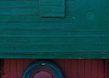 Full frame shot of wooden door