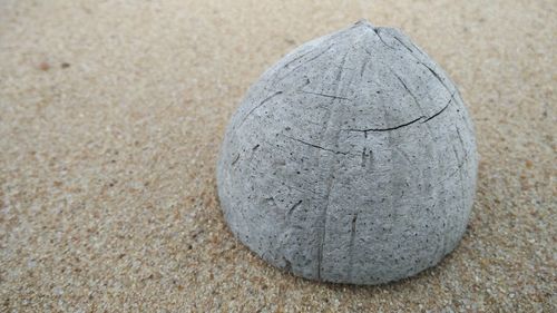 Close-up of sand on beach