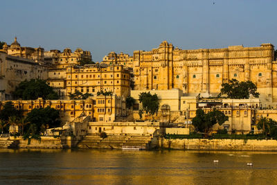 Buildings at waterfront