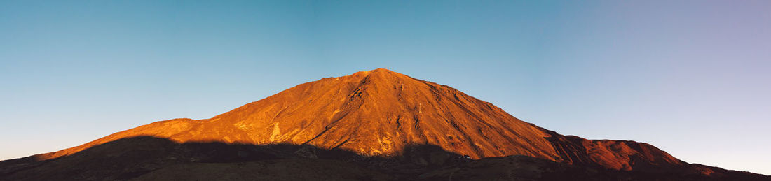 Low angle view of mountain against sky