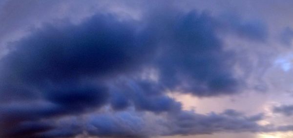 Close-up of sky at night