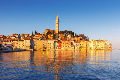 Buildings at waterfront