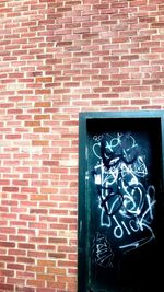 Brick wall with brick wall