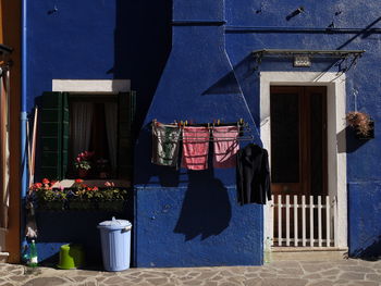 Burano near venic is a beautiful island in the laguna of venice whith colorfull houses.