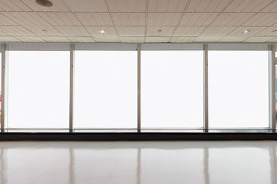 View of window of building