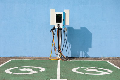 Charging for electric cars in city