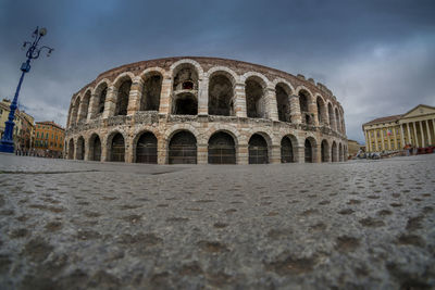 View of historical building against sky