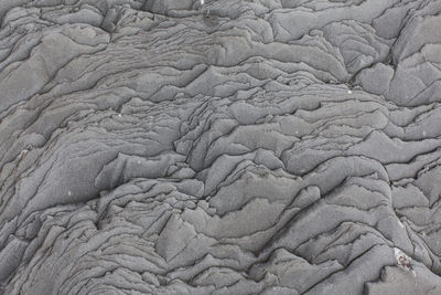 Full frame shot of cracked ground