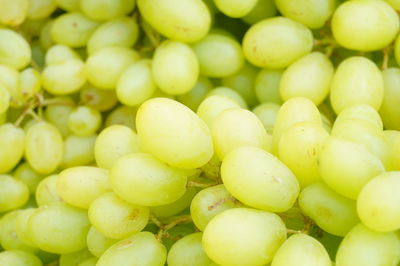 Full frame shot of grapes