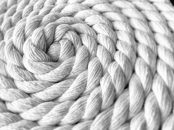 Full frame shot of woven rope
