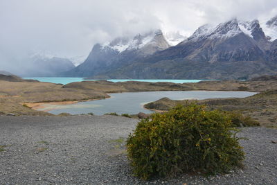 Torres del paine in patagonia , chile