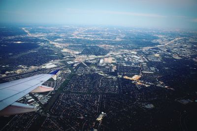 Aerial view of cityscape